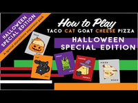 Taco Cat Goat Cheese Pizza Card Game - Halloween Special Edition | DHGTCGCPHWDH | ACD