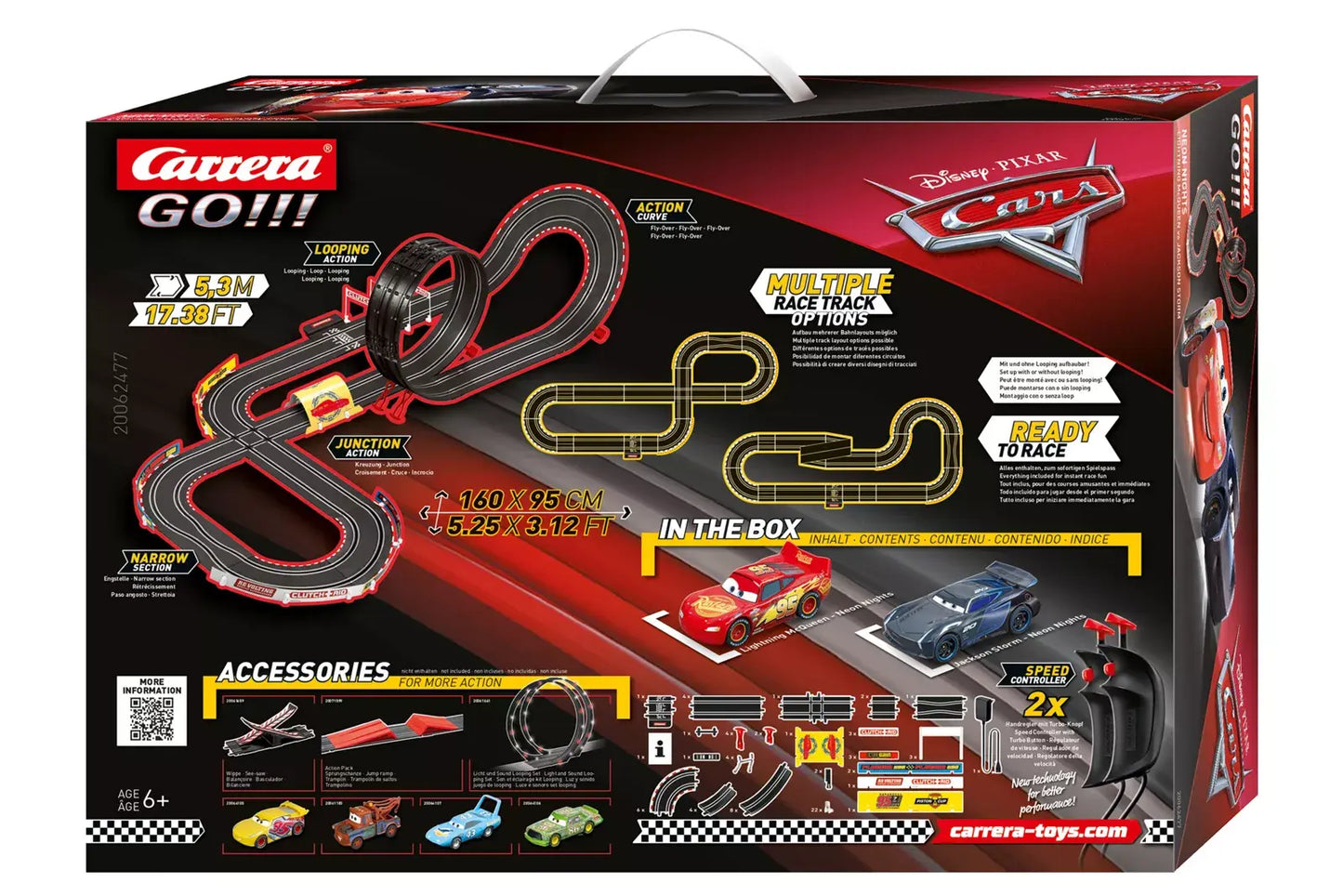 Carrera Disney·Pixar Cars - Neon Nights