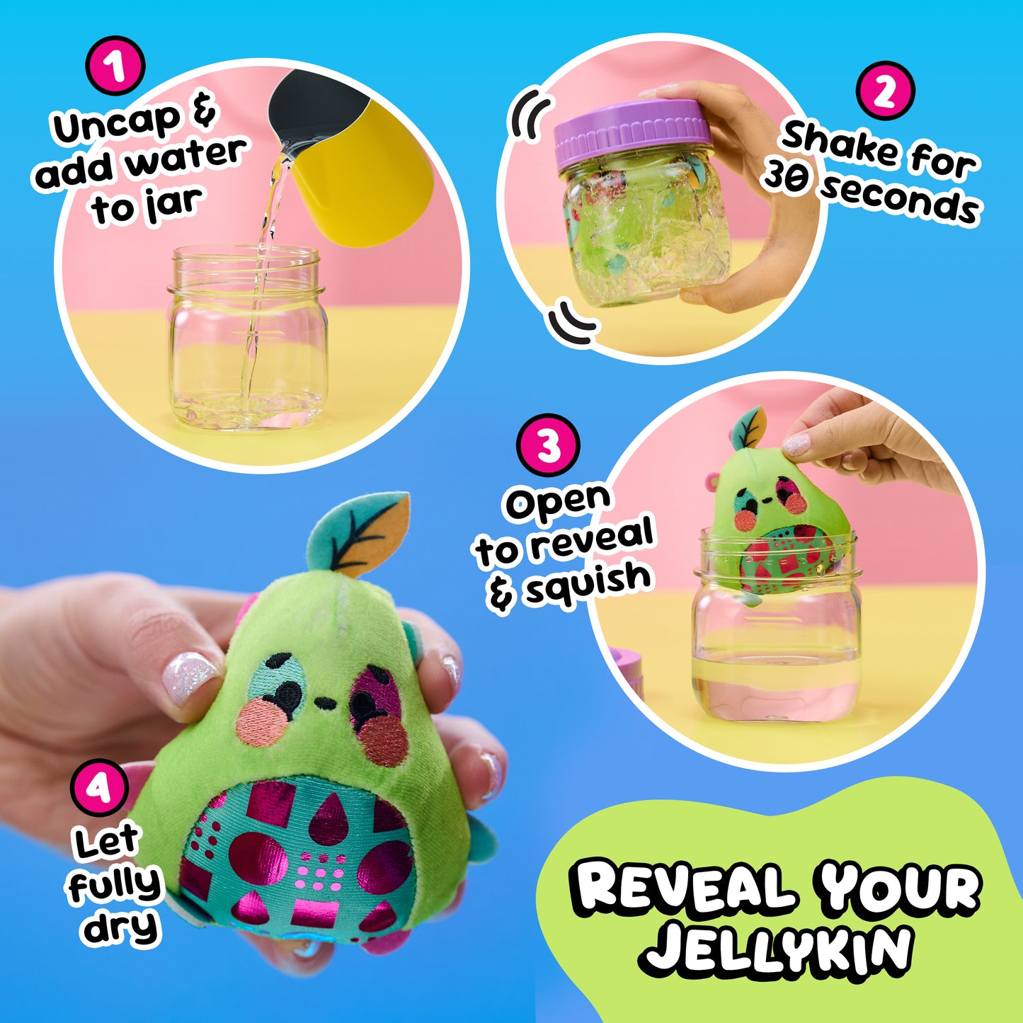 Spin Master Magic Jellykins Surprise Plush Jar (Blind Box)