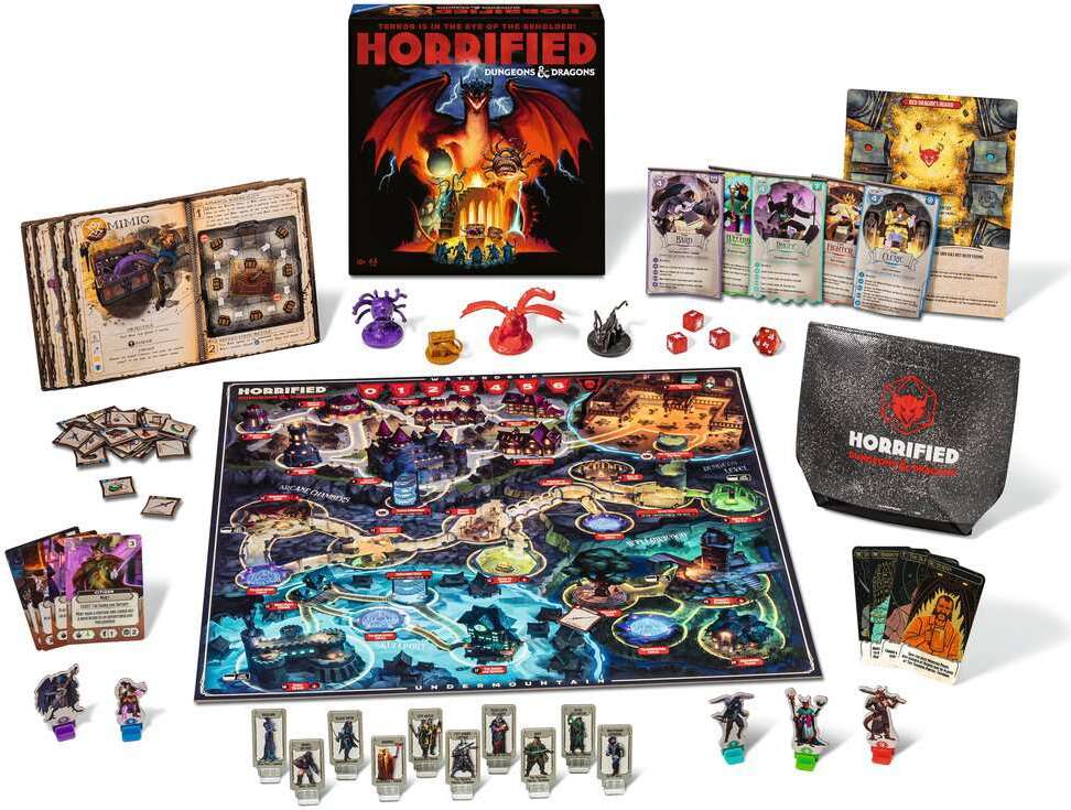 Horrified: Dungeons & Dragons Puzzle (Strategy game)