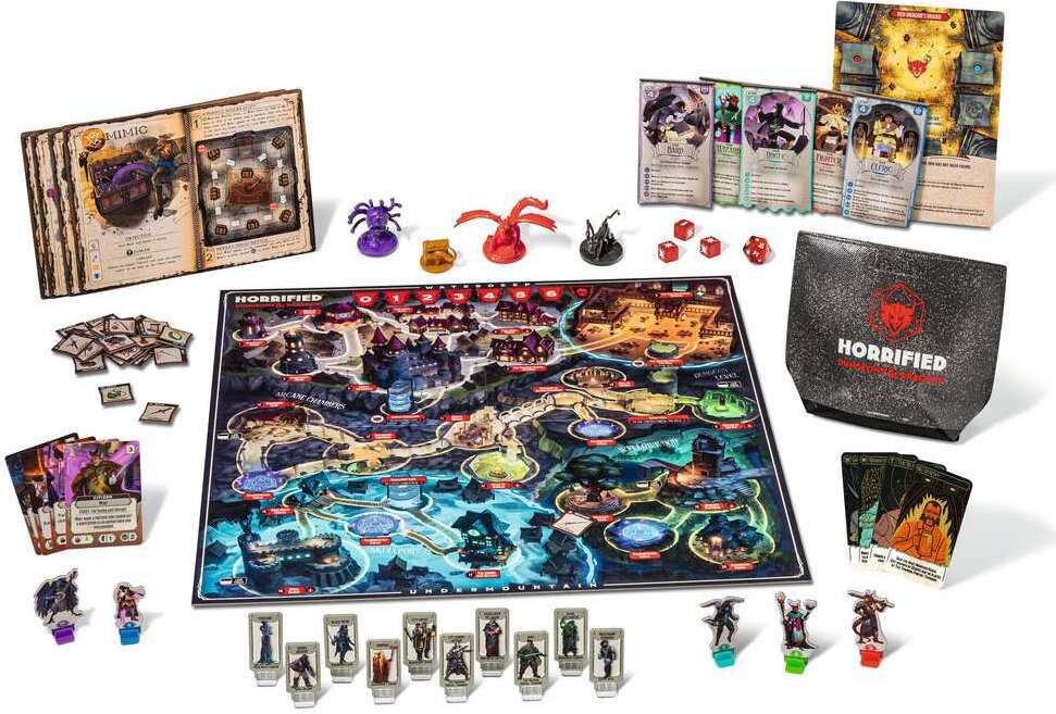 Horrified: Dungeons & Dragons Puzzle (Strategy game)