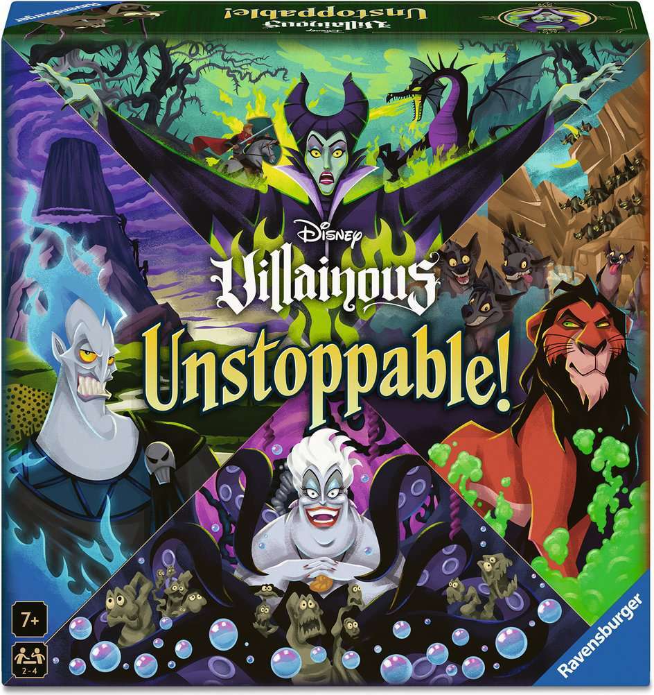 Disney Villainous Unstoppable! Puzzle (Strategy game)