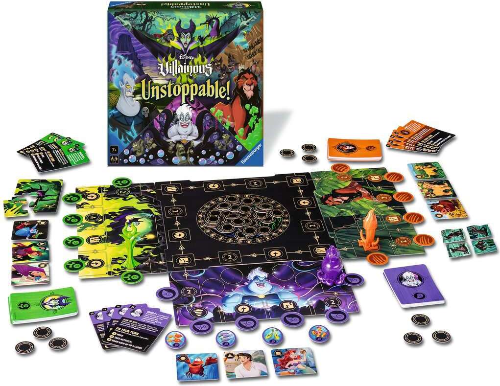 Disney Villainous Unstoppable! Puzzle (Strategy game)