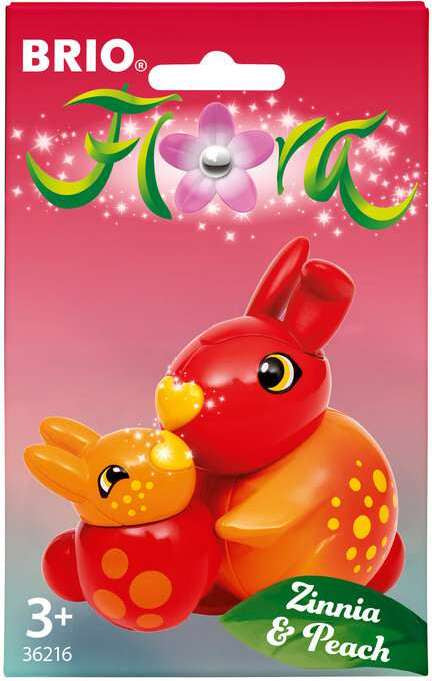 BRIO Flora: Zinnia & Peach