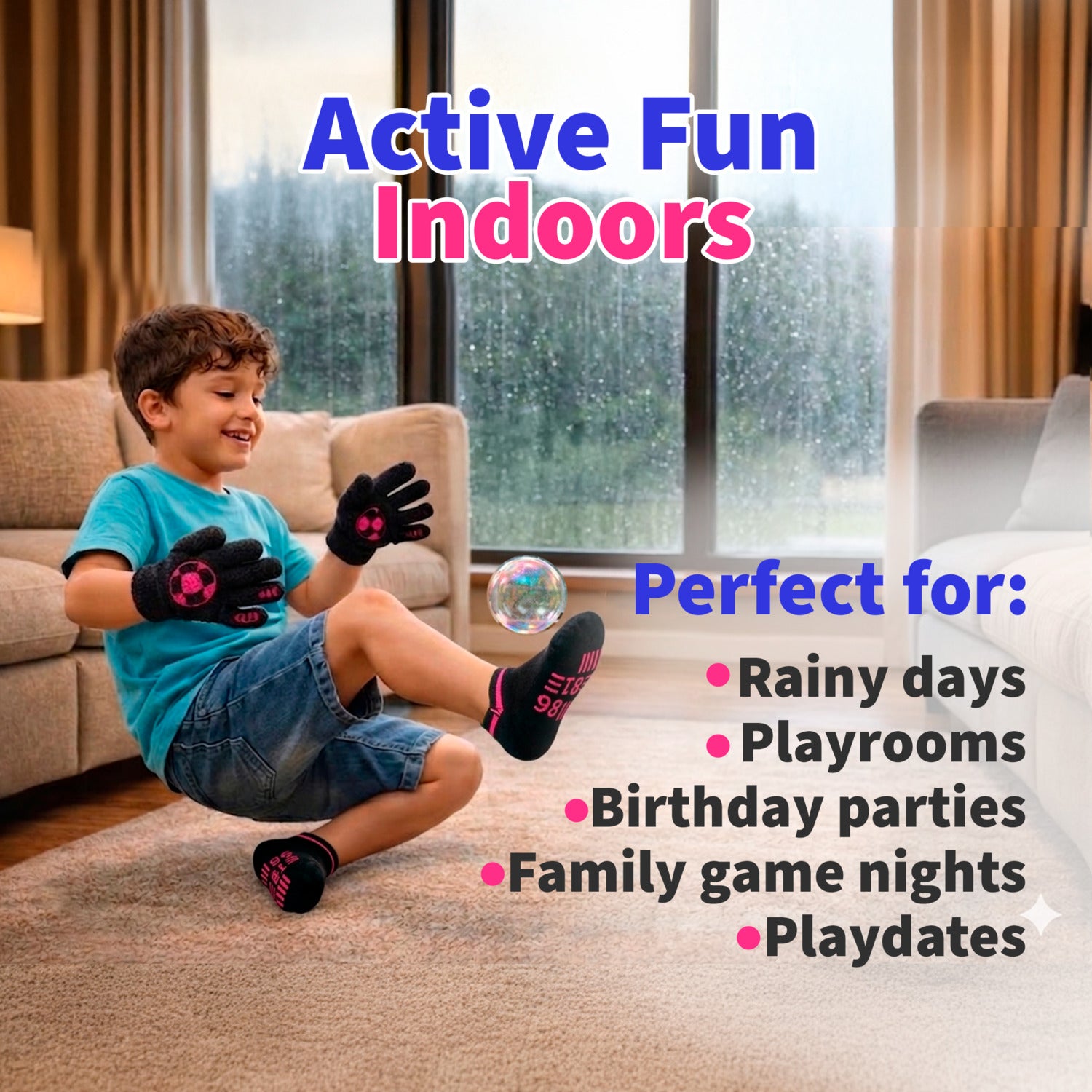 Bubble Goalz Bubbles You Can Kick & Catch!