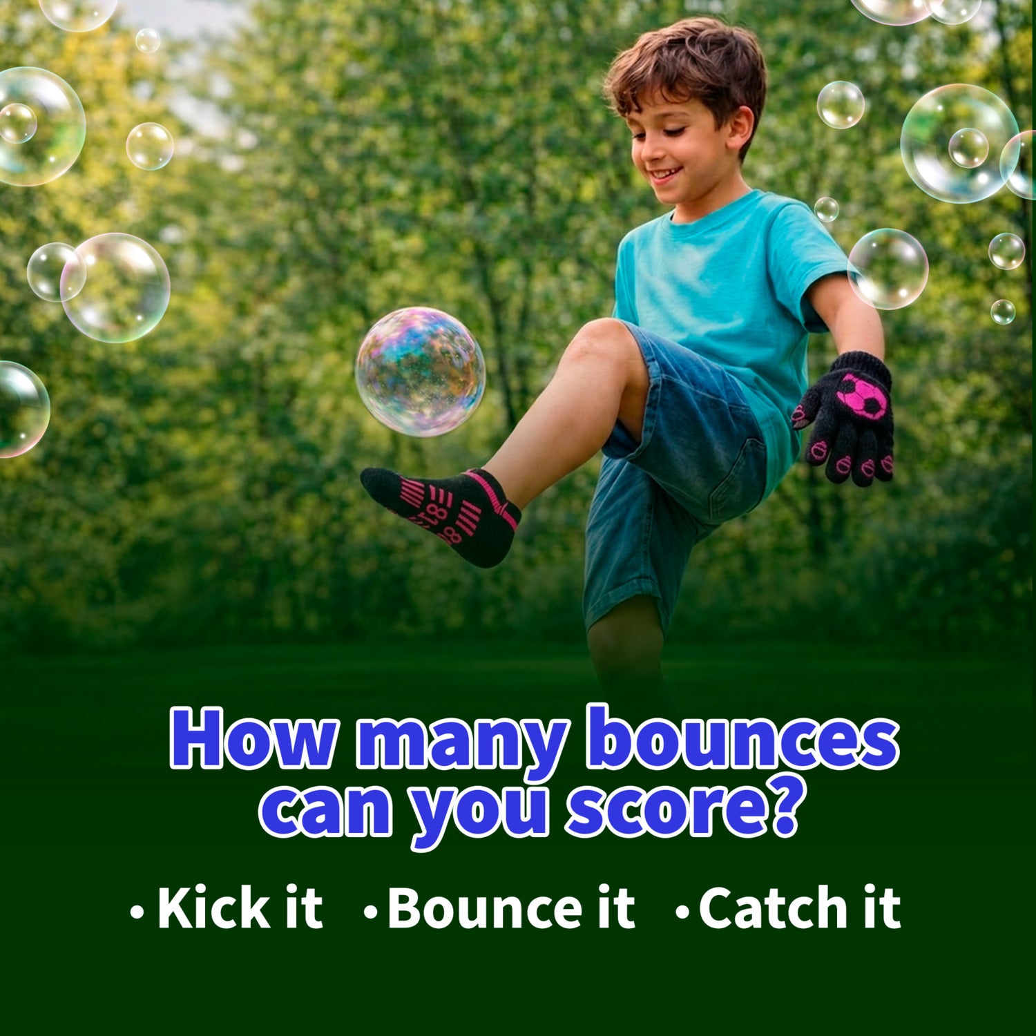 South Beach Bubbles Bubble Goalz Bubbles You Can Kick & Catch