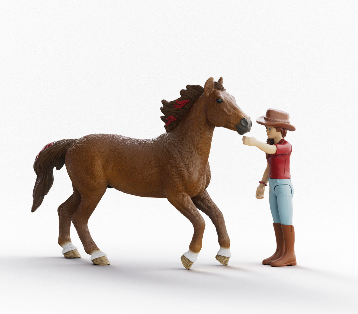 schleich HORSE CLUB Hannah & Cayenne