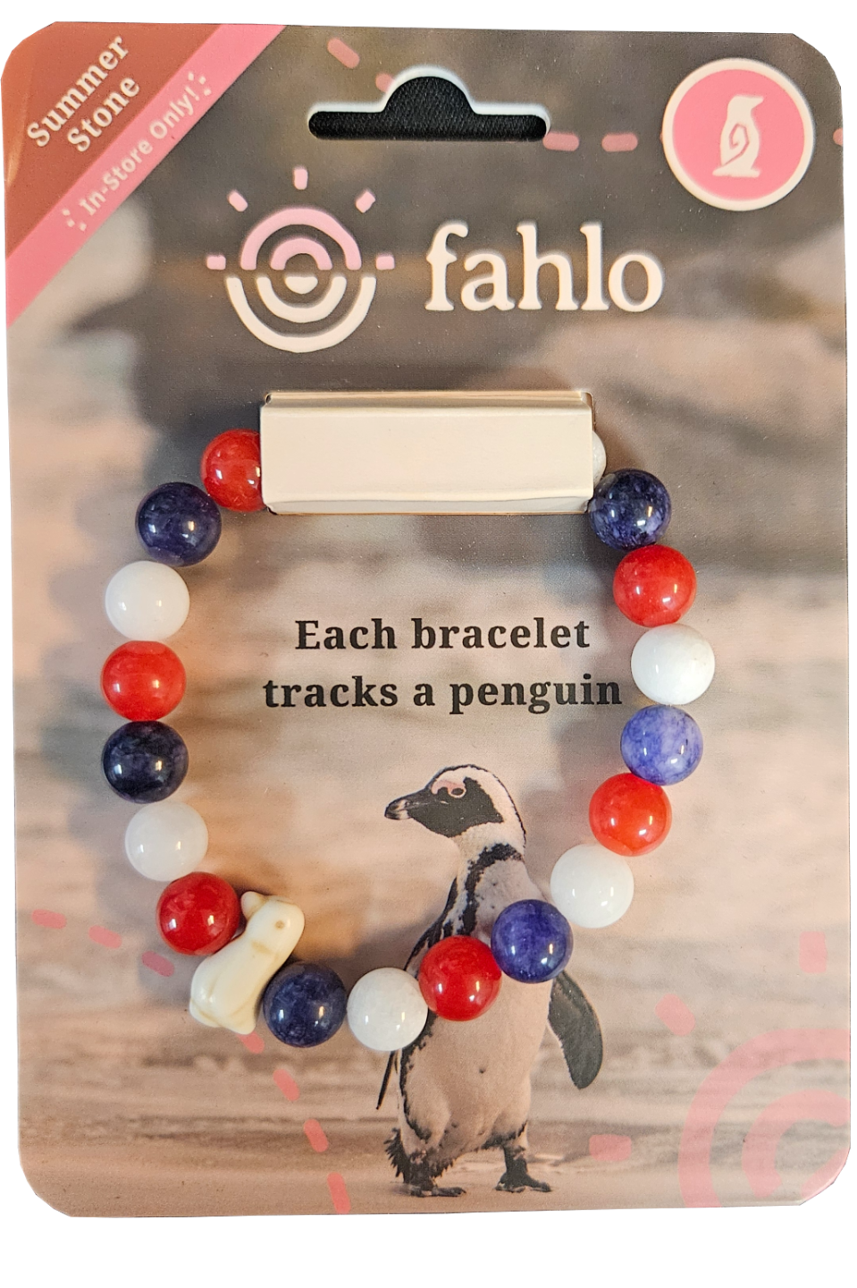 Fahlo Penguin Bracelet Summer Stone
