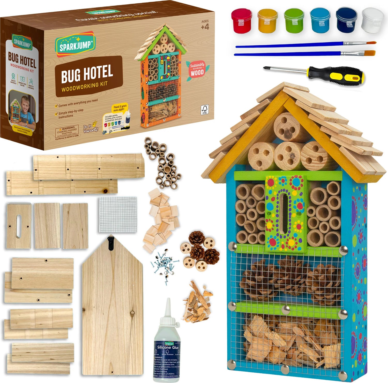 Bug Hotel Woodworking Kit