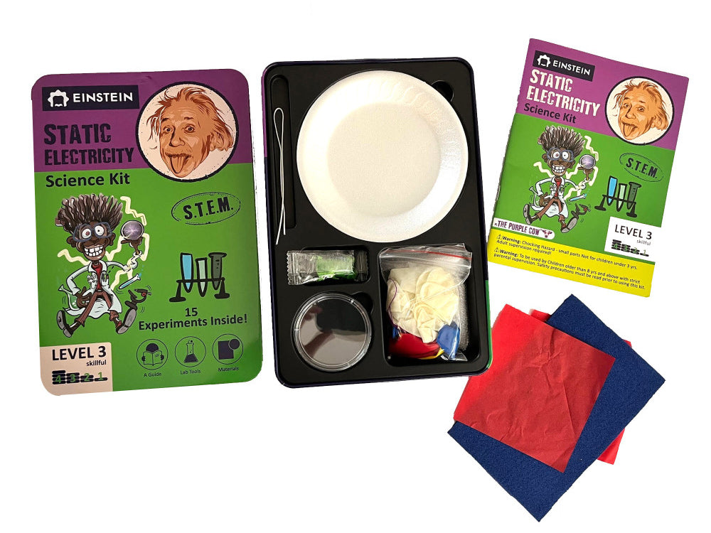 Purple Cow The Einstein Science LAB - Static Electricity