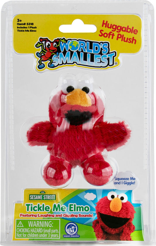 World's Smallest Tickle Me Elmo