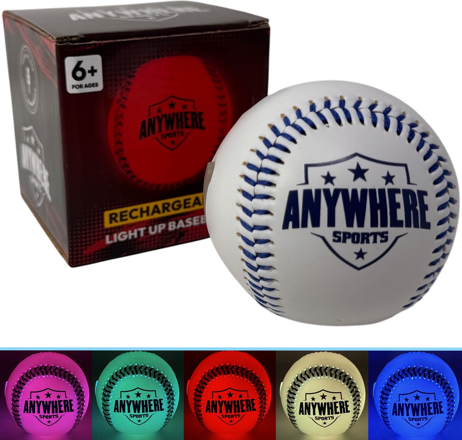 Pro Glow Light-Up Baseball  