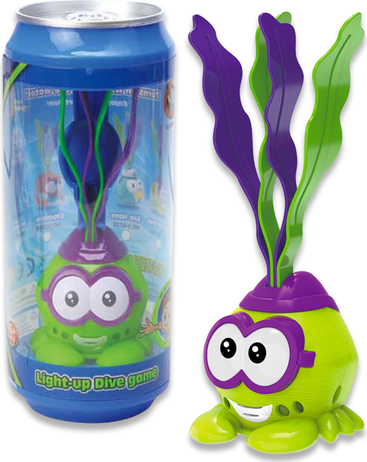 Light-Up Hermit Crab Dive Toy  (assortment)