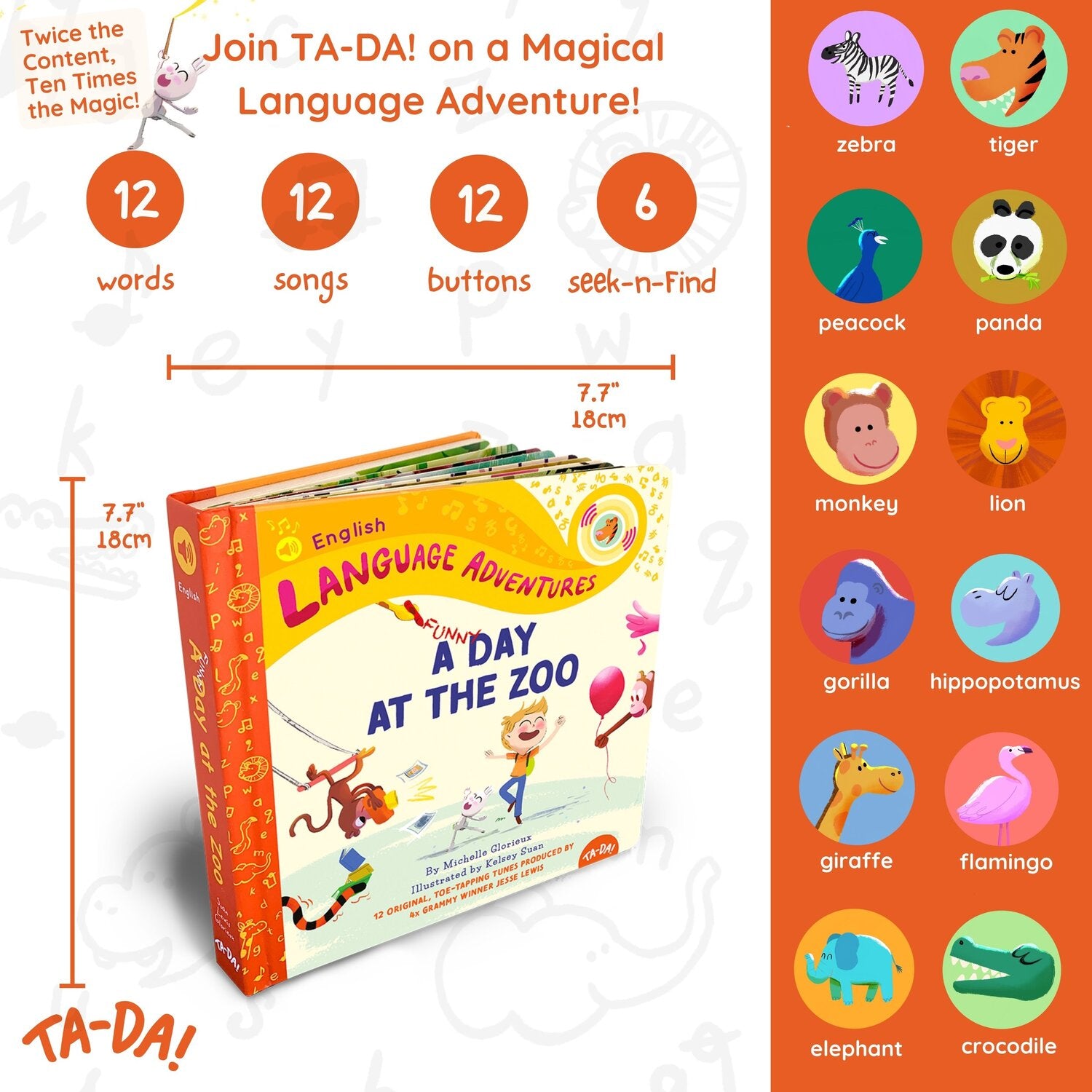 A Funny Day at the Zoo - Language Adventure Book (Mandarin)