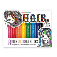 Hair Flair 8 Hair Color Gel Sticks