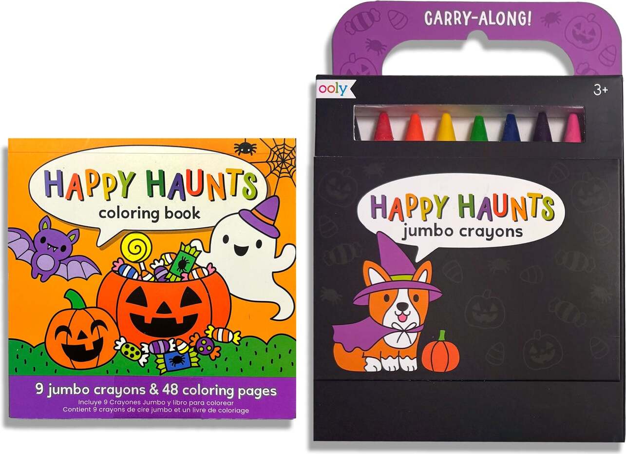 Happy Haunts Coloring Book Carry-Along!