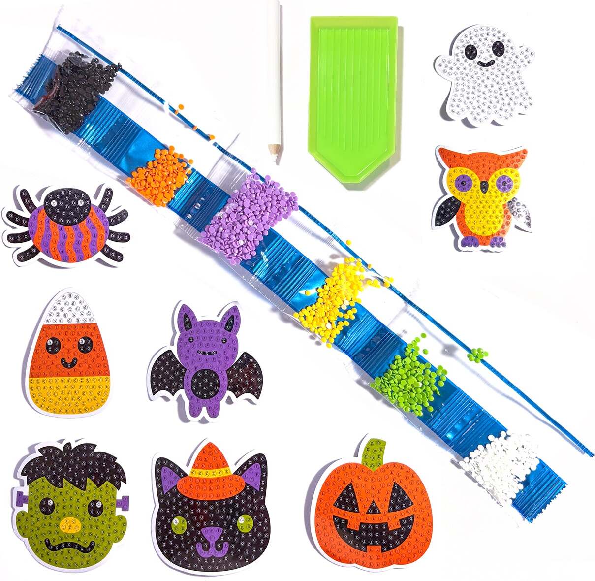 Spooky Fun Razzle Dazzle DIY Gem Sticker Kit