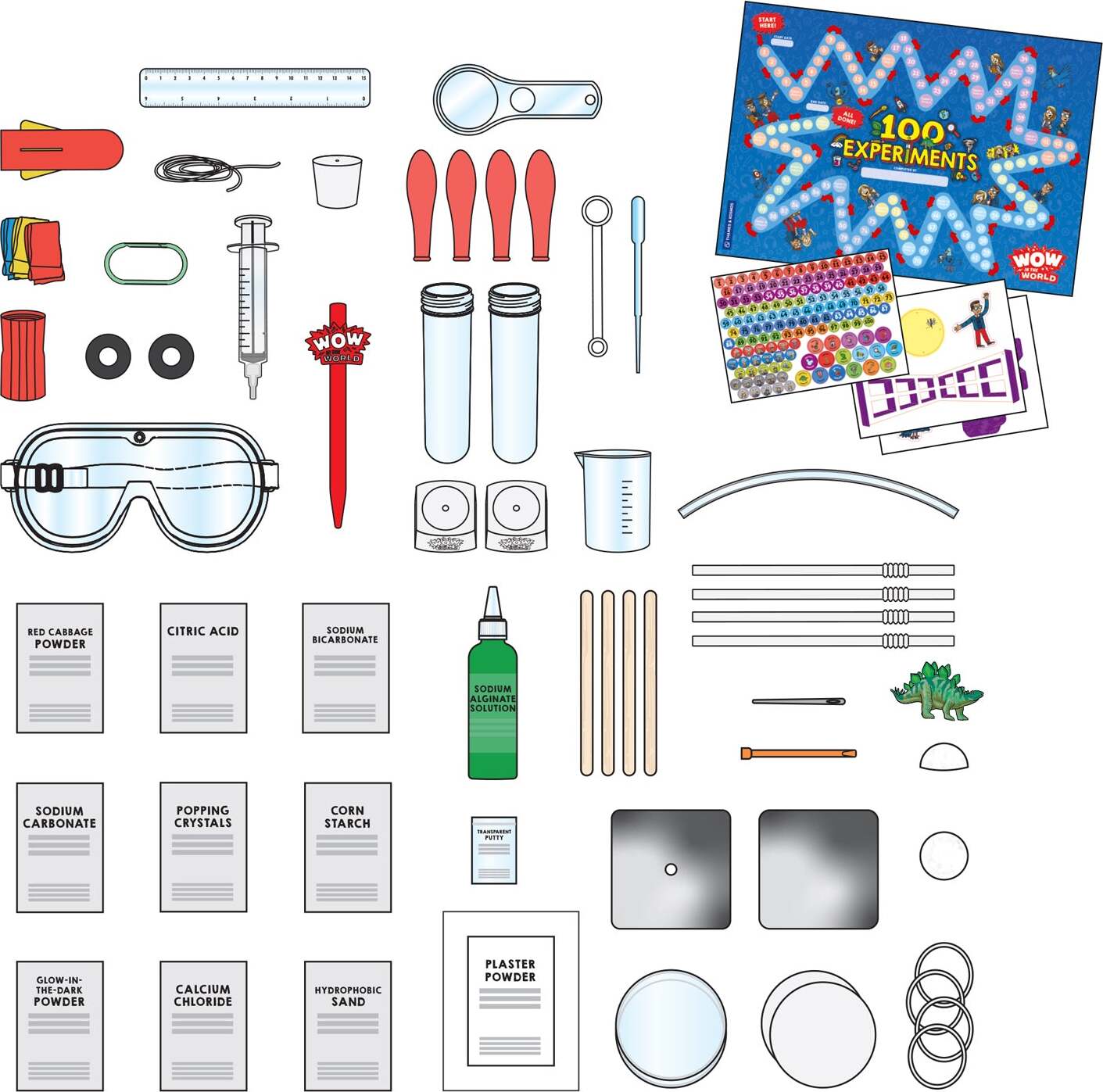 Wow in the World: 100 Experiments That WOW!