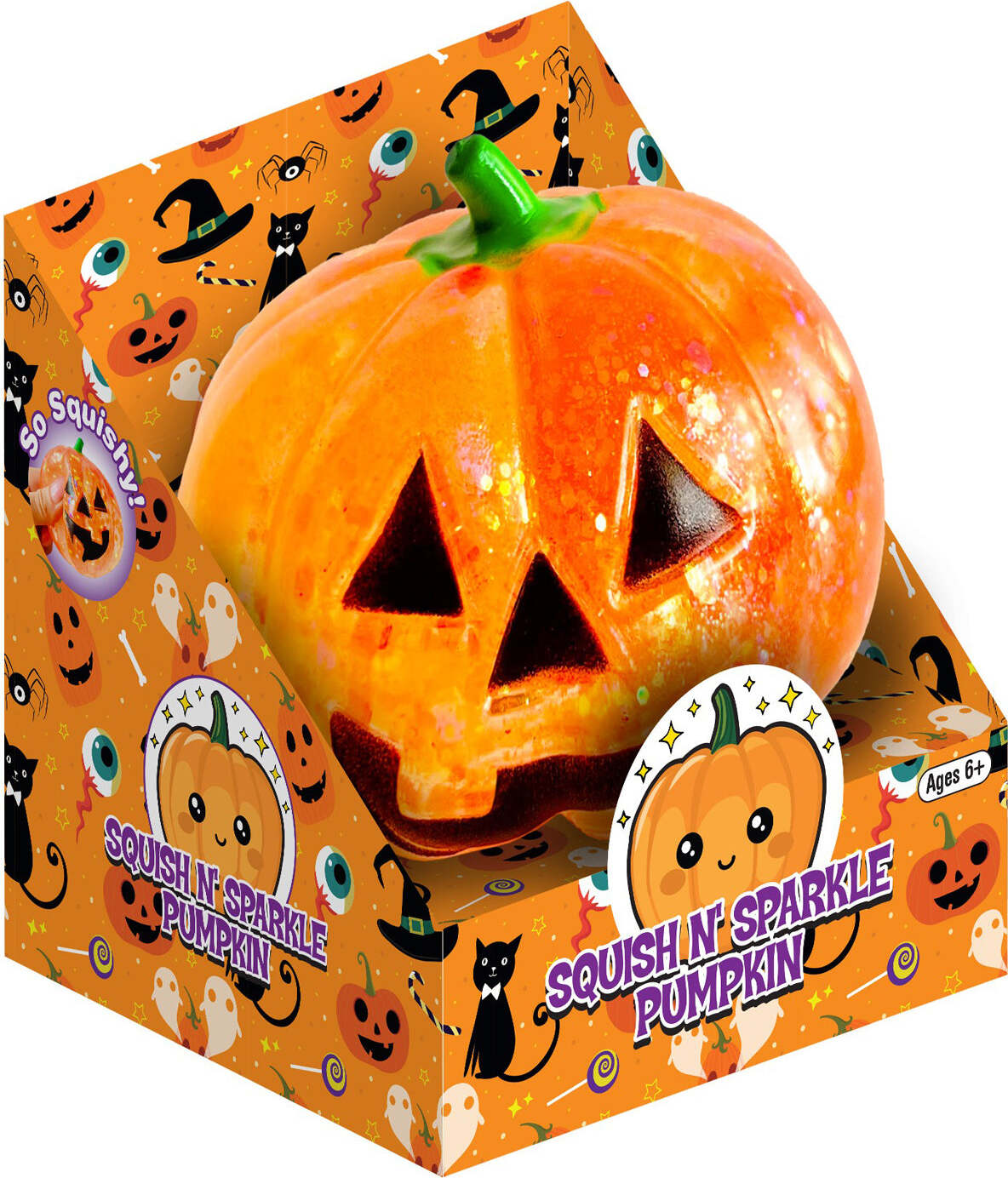 Squish N' Sparkle Pumpkin