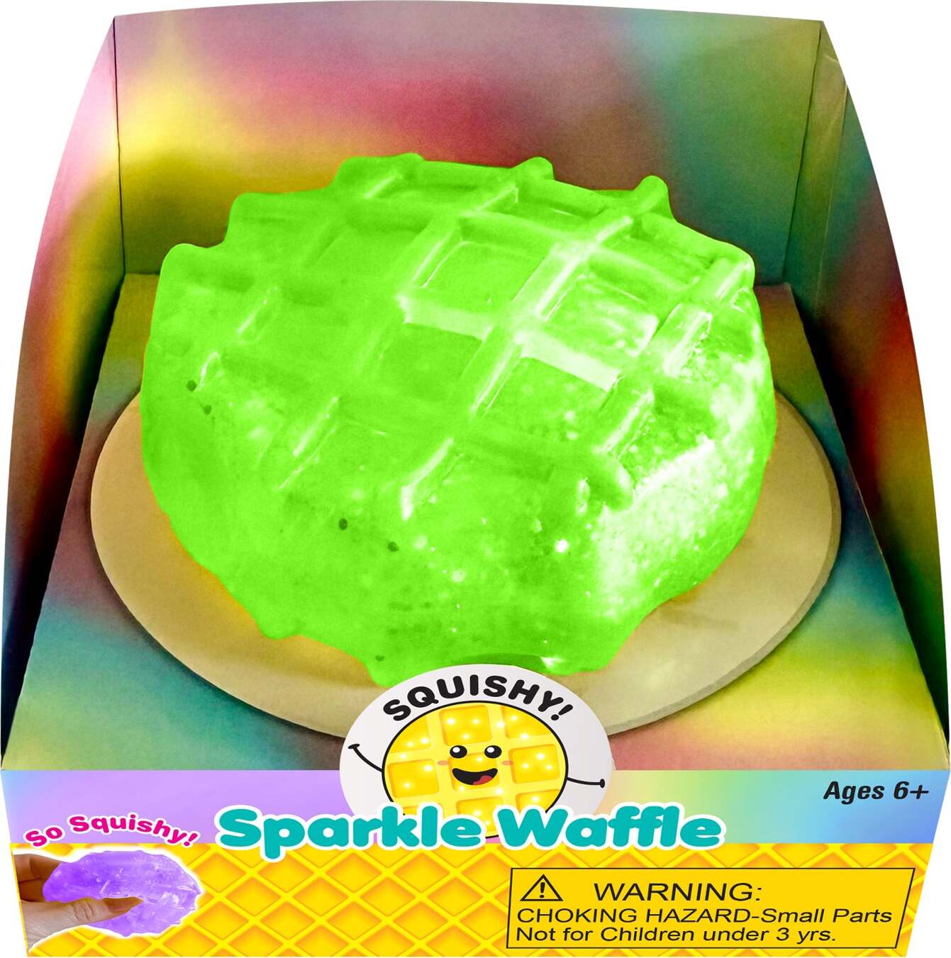 Squishy! Sparkle Waffle