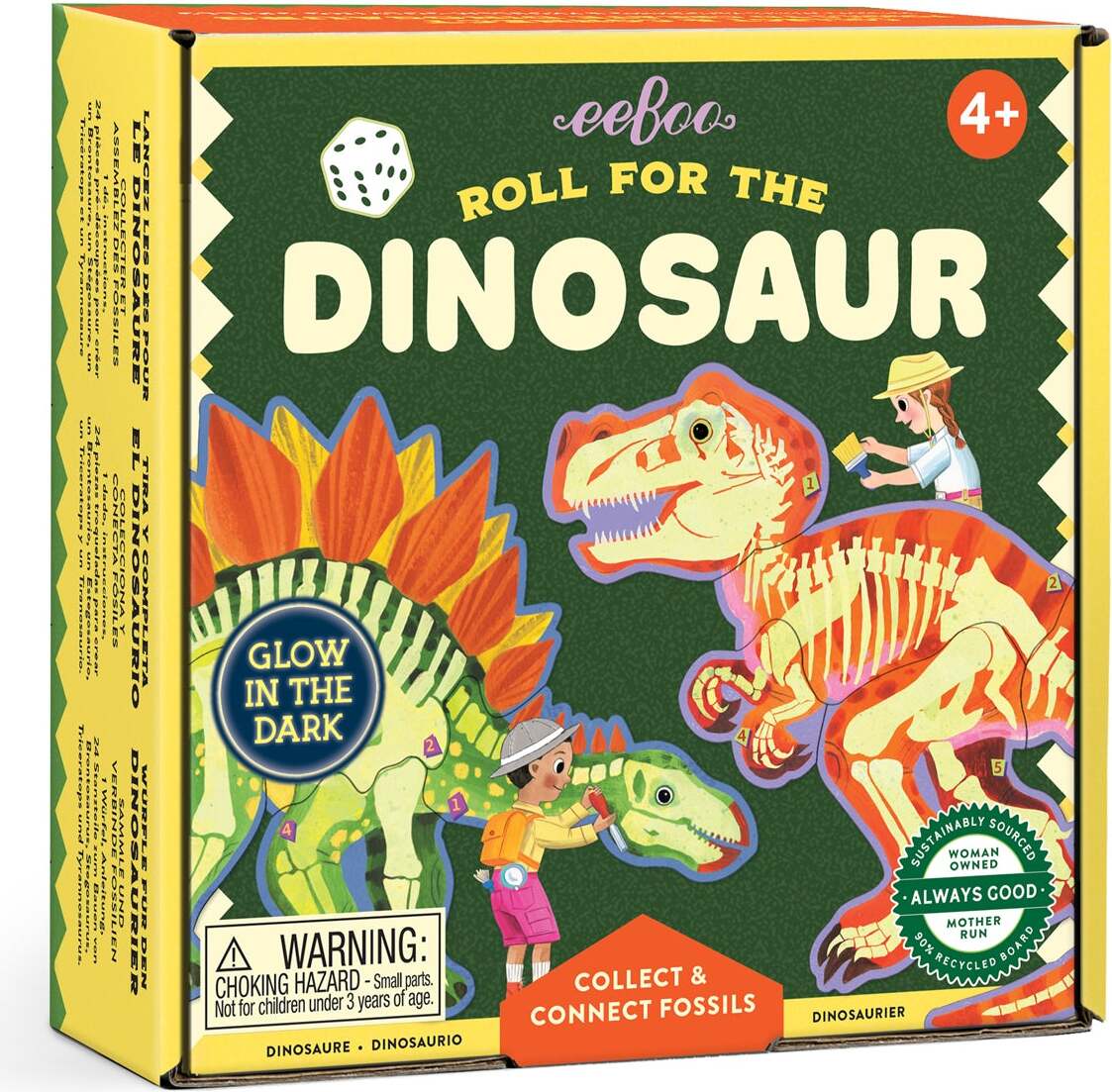 Roll for the Dinosaur Dice Game