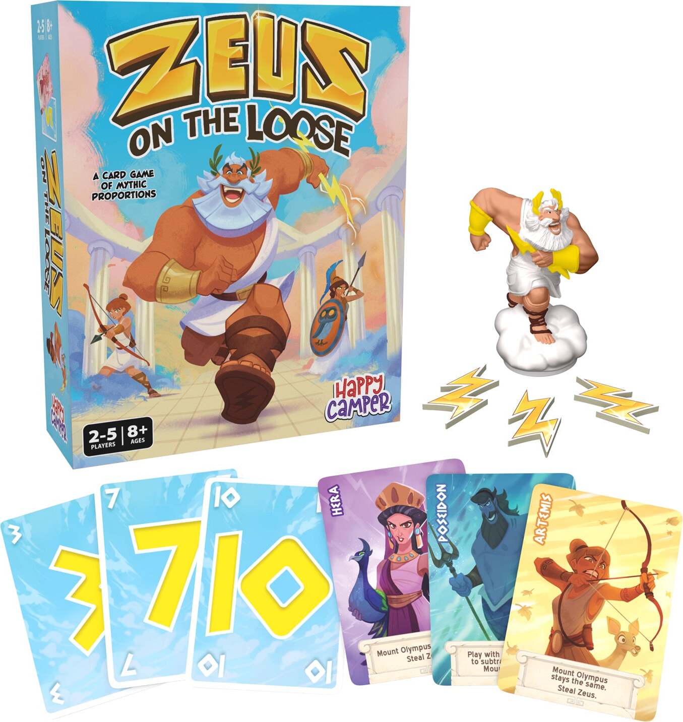 Zeus on the Loose Card Game