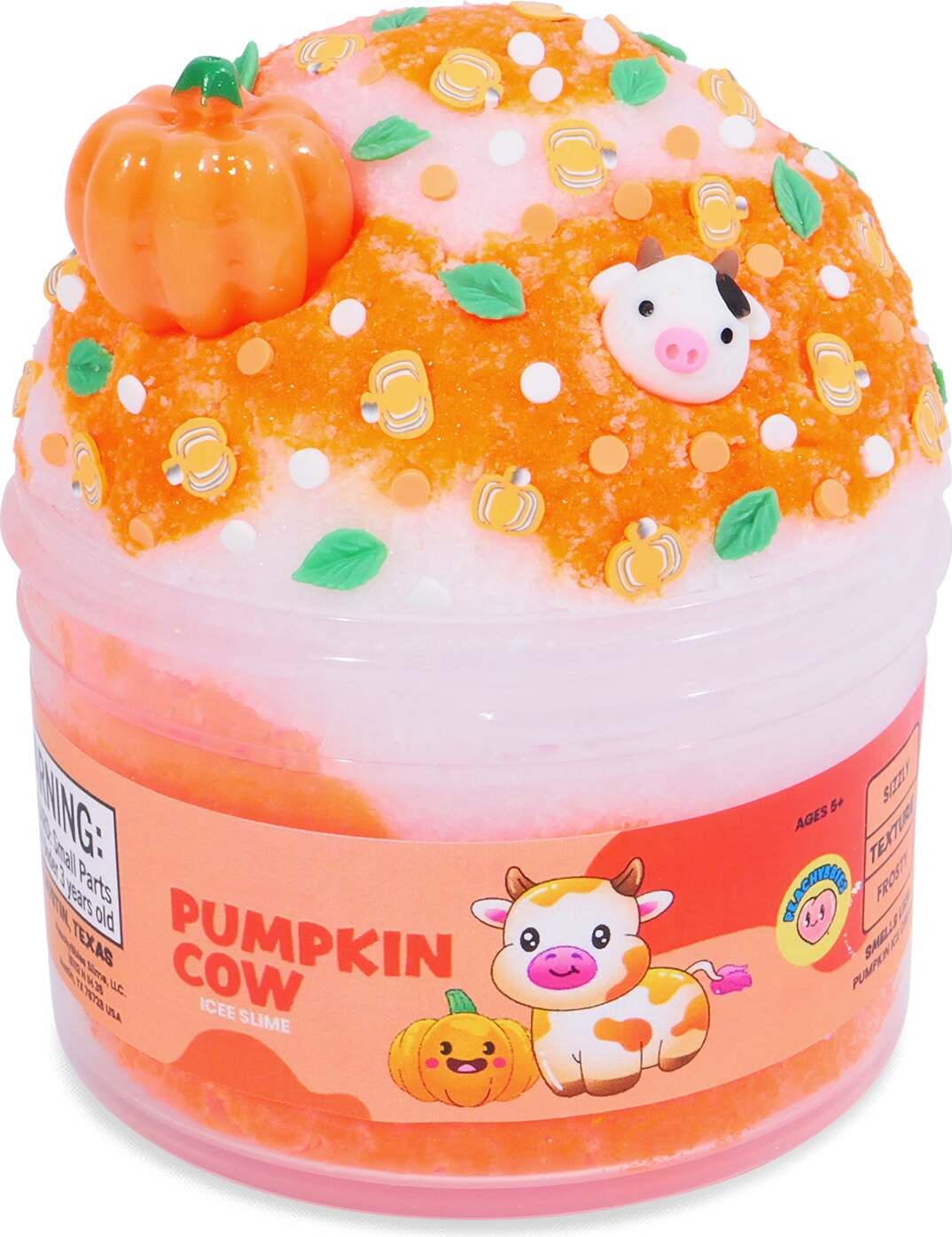 Pumpkin Cow Icee Slime