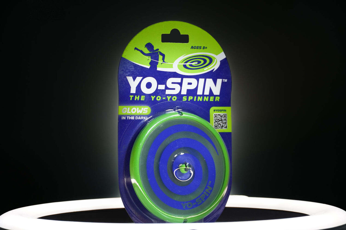 Yo-Spin The Yo-Yo Spinner Glow-in-the-Dark