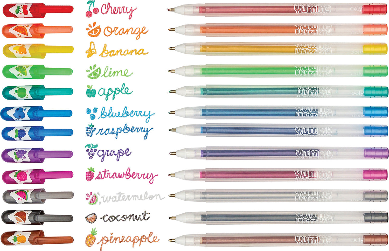 Yummy Scented Glitter Gel Pens - Seacoast Bookstore