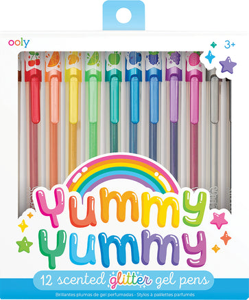 Yummy Yummy Scented Glitter Gel Pens | 132-105 | Ooly