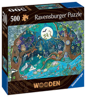 Fantasy Forest 500 Piece Wooden Puzzle