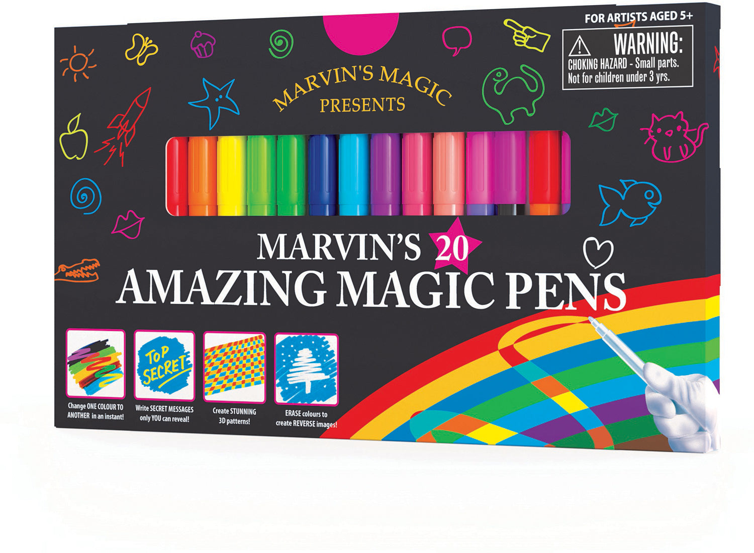 Marvin's Magic Amazing Magic Changing Pens