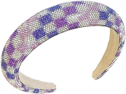 Era Crystal Check Headband