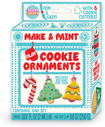 Make & Paint Clay Cookie Ornaments