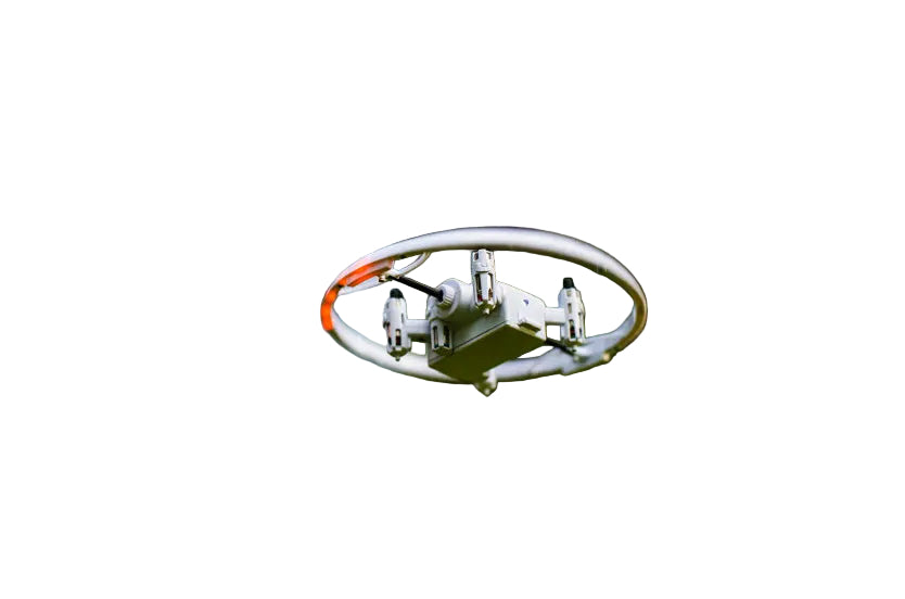 HaloSpin Rotating Light Ring Drone