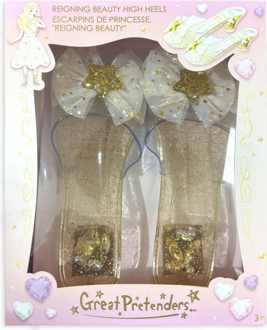 Reigning Beauty High Heels - Gold