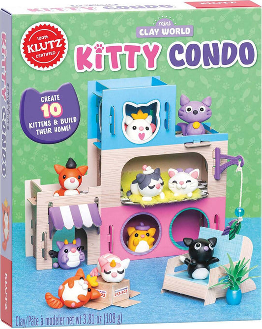 KLUTZ Mini Clay World Kitty Condo
