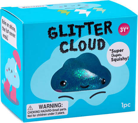 J'adore Glitter Cloud Squishy
