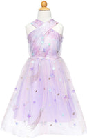 Ombre Eras Dress Lilac/Blue