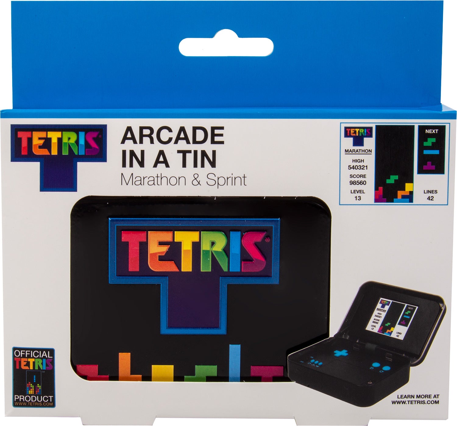 Tetris Arcade in a Tin | Fizz Creations | 320033 – TimbukToys
