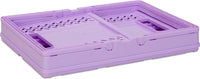 Purple Foldable Storage Crate Large