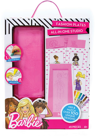 Barbie Fashion Plates All-in-One Studio