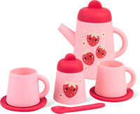 Silicone Tea Set: Strawberry Patch