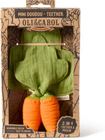 Oli & Carol Cathy the Carrot Mini Doudou Teether