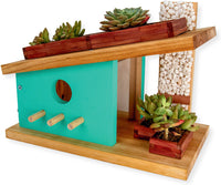 Modern Birdhouse Woodworking Kit