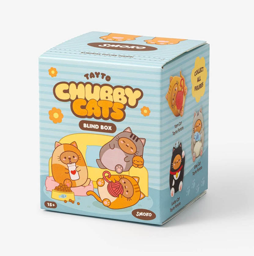 Smoko Tayto Chubby Cats Blind Box Asst
