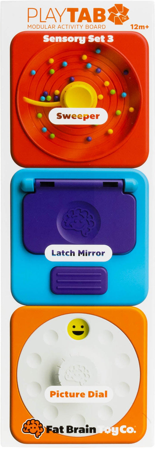 PlayTab Sensory Set Tiles - 4 style Asst