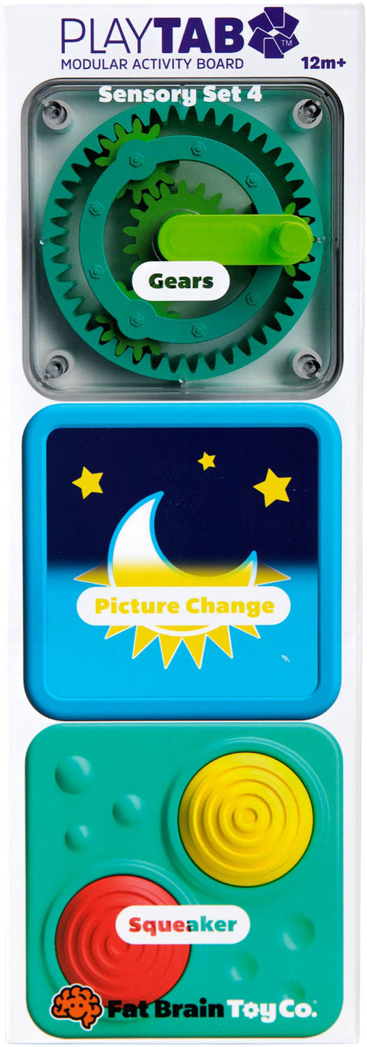 PlayTab Sensory Set Tiles - 4 style Asst