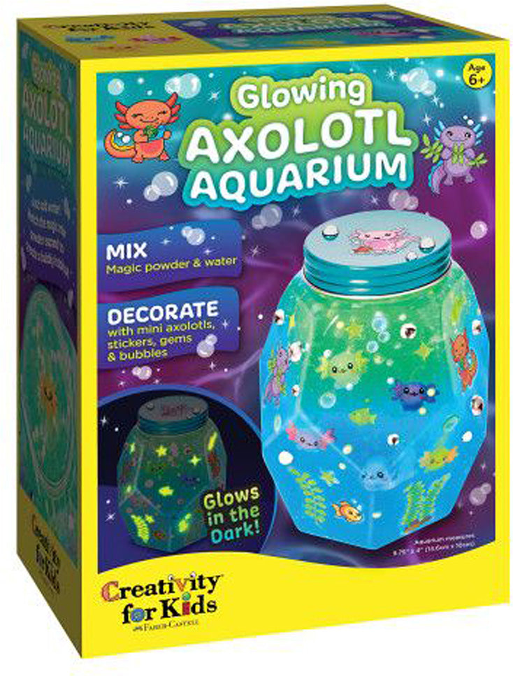 Creativity for Kids Glowing Axolotl Aquarium Kit