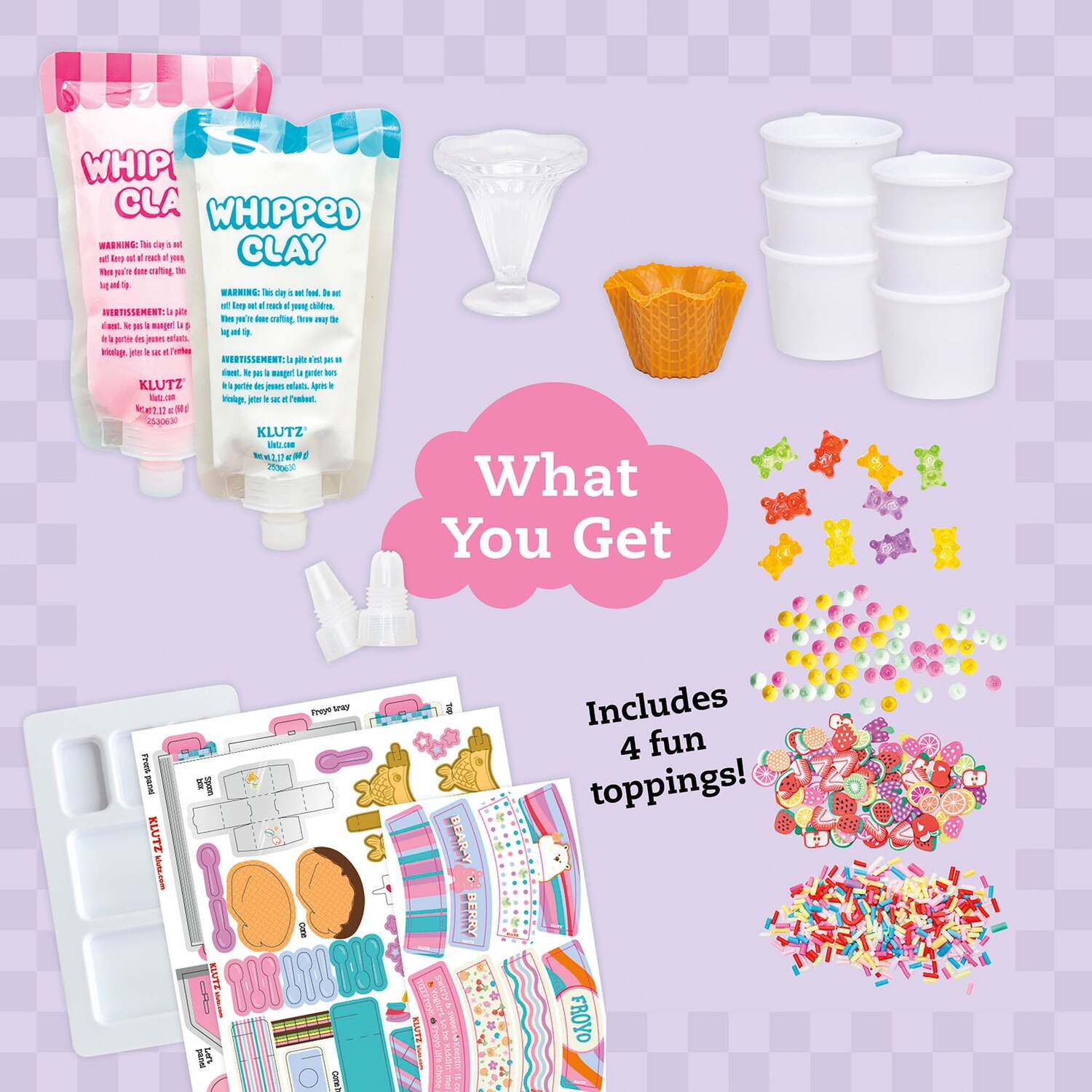 KLUTZ Whipped Clay Froyo Shop – TimbukToys